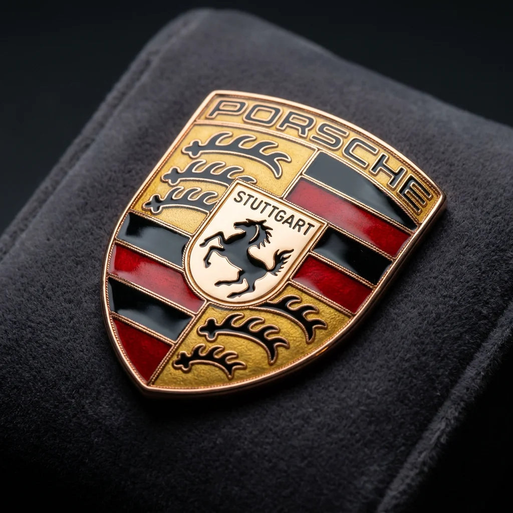 Bespoke Hand-Crafted Cloisonné Car Emblem - China's Intangible Cultural Heritage