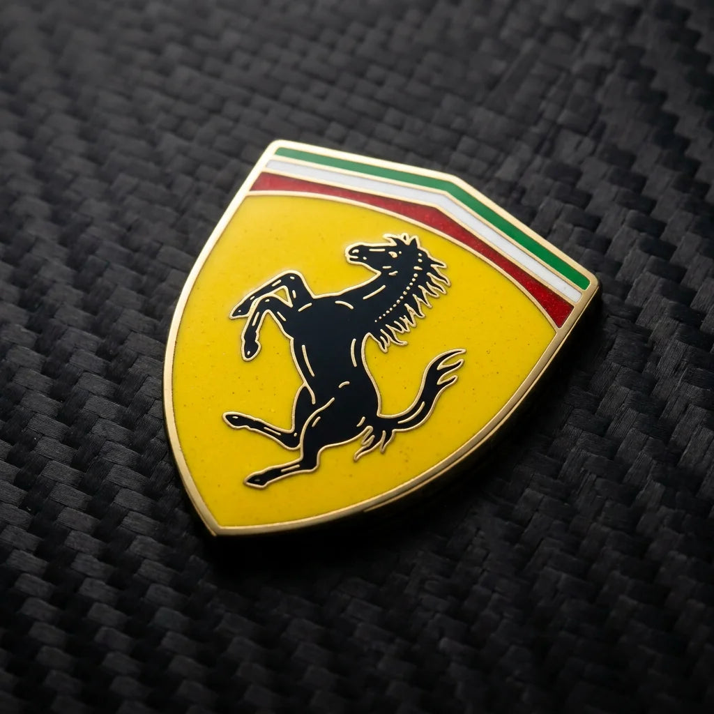 Bespoke Hand-Crafted Cloisonné Car Emblem - China's Intangible Cultural Heritage